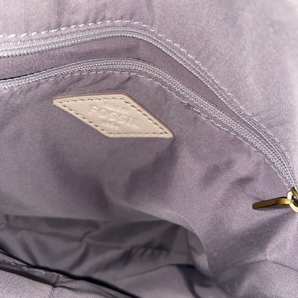 Fossil Gray Woven Backpack - Picture 3 of 5